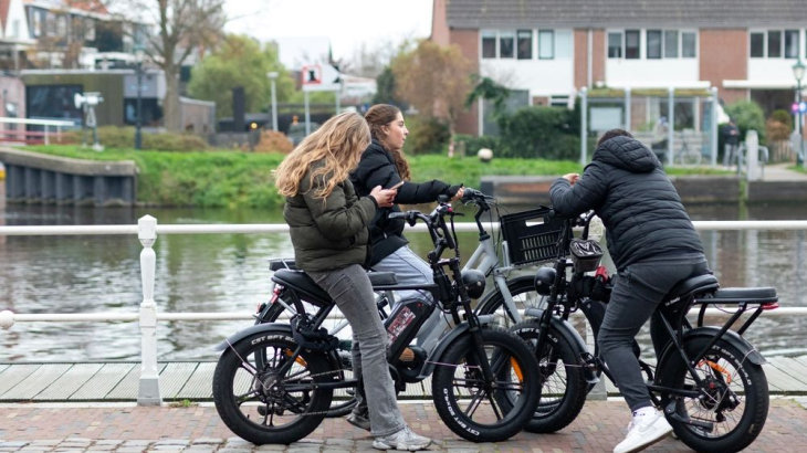 Fatbikes zijn op papier veiliger dan andere elektrische fietsen.