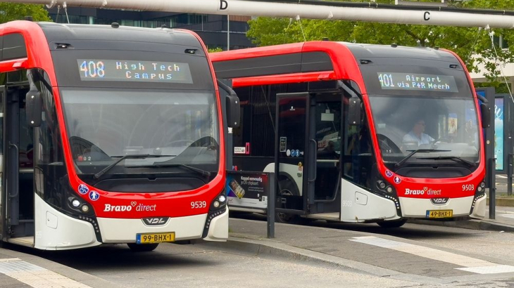 Bussen naar High Tech Campus en Airport op Eindhoven Centraal