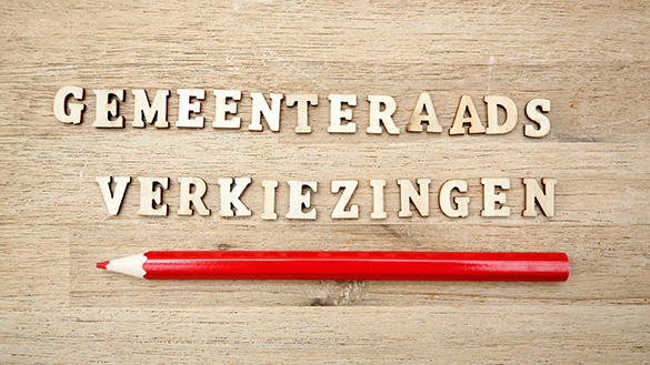 bord gemeenteraadsverkiezingen