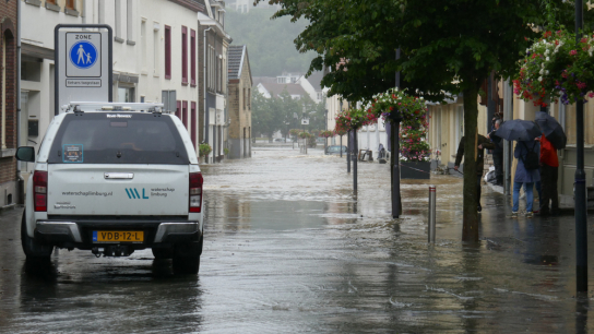 Wateroverlast in Valkenburg