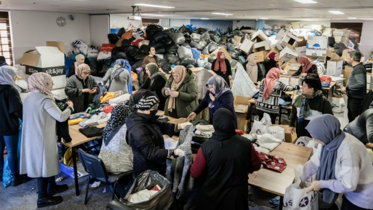 Rotterdamse moskee houdt inzamelingsactie voor aardbevingsslachtoffers