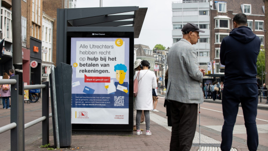 ANP Schuldhulp Utrecht poster