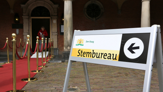 stembureau in Den Haag