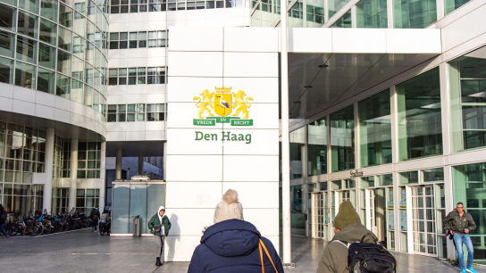 Stadhuis Den Haag ANP-459351785