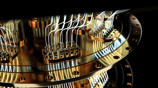 Detail kwantumcomputer