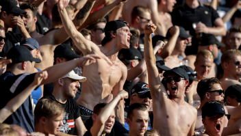 PSV-supporters bij vriendschappelijke wedstrijd tegen Real Betis - 23 juli 2022
