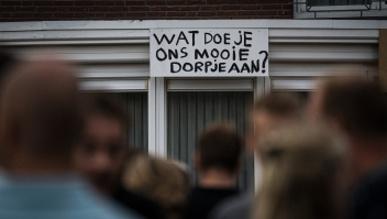 protest in Tubbergen