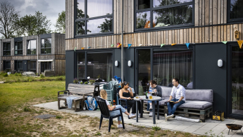 Gloednieuwe flexwoningen in Den Bosch.