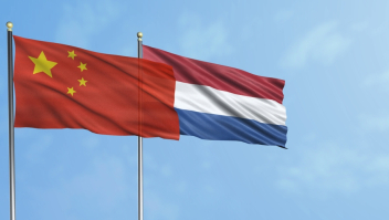 Vlaggen China Nederland