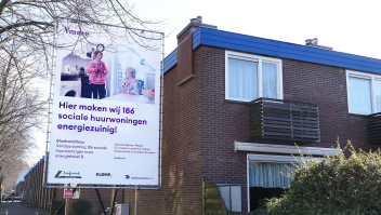 Woningbouwcorporatie Ymere kondigt een isolatieproject in Amsterdam aan, in maart dit jaar.