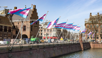 Vlaggen in Den Haag