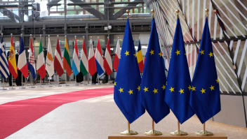 Vlaggen van de lidstaten en de Europese Unie
