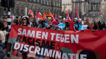 Anti racisme demonstratie