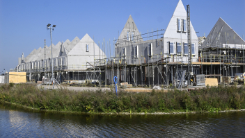 Een nieuwbouwwijk in de Zuid-Hollandse gemeente Lansingerland.