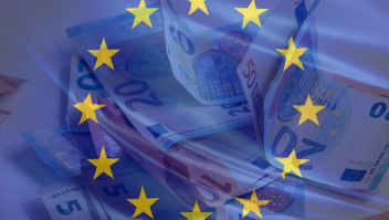 Europese vlag geld