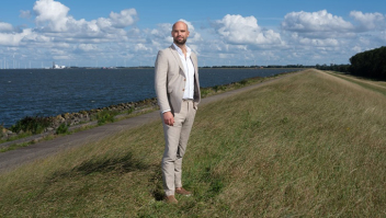 Kimon Panagiotopoulos helpt Waterschap Zuiderzeeland bij het megaproject Versterking IJsselmeerdijk