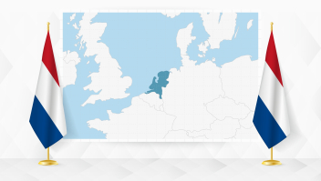 Nederland op de wereldkaart