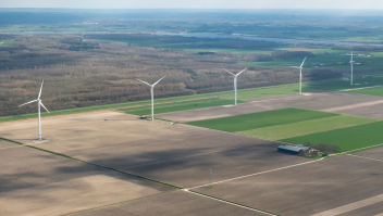 Windturbines bij Utrecht