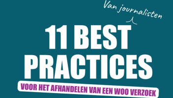 Cover witboek '11 Best practices voor het afhandelen van een woo-verzoek'