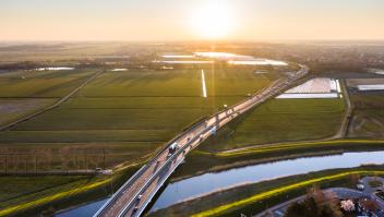 De A59 bij Waalwijk