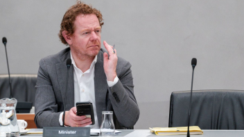 David van Weel tijdens het commissiedebat