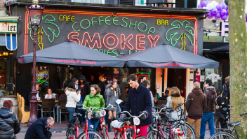 Coffeeshop in Amsterdam