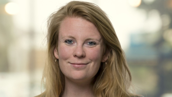 Portretfoto van Saskia Lensink van TNO 