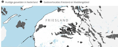 Gaswinning in Friesland
